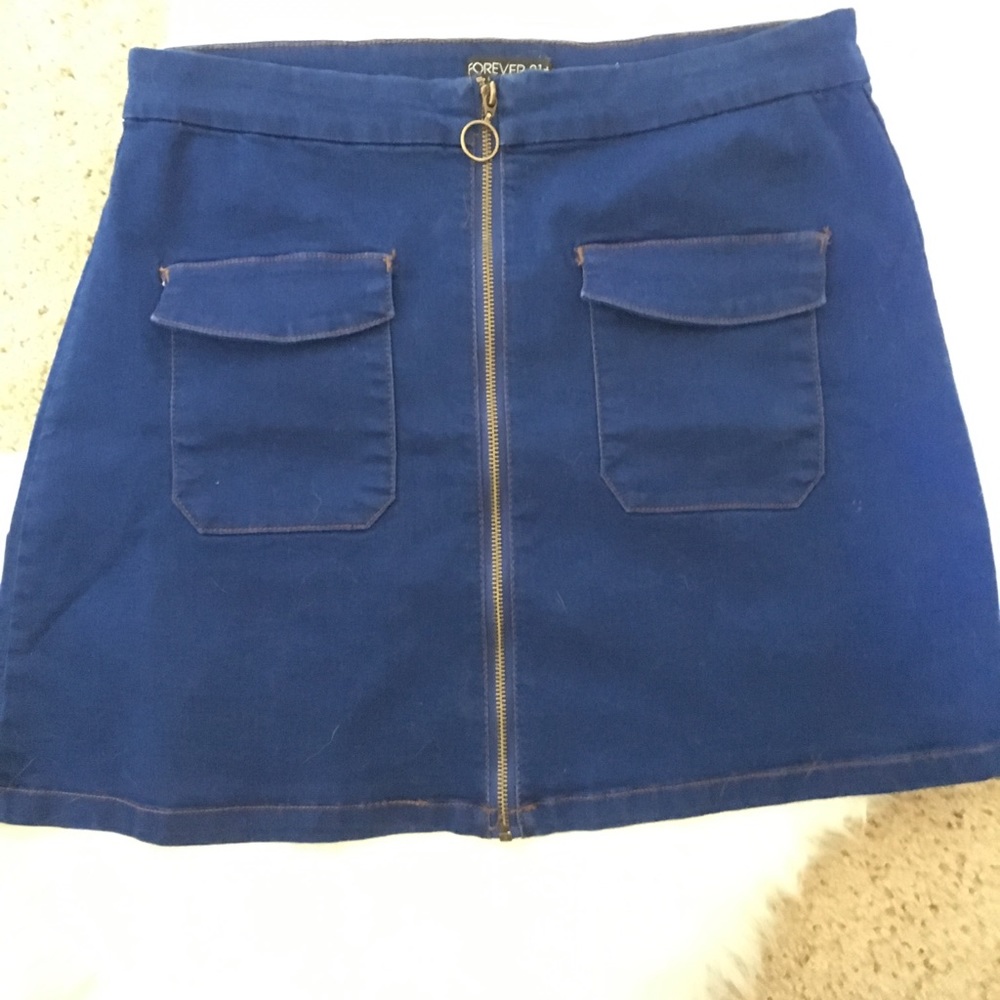 Forever 21 jean skirt